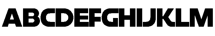 Kuhlman Variable Extra Bold Font UPPERCASE