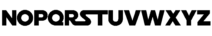 Kuhlman Variable Extra Bold Font UPPERCASE