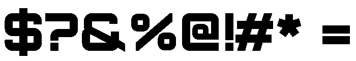 Kuhlman Variable Heavy Font OTHER CHARS