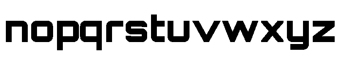 Kuhlman Variable Heavy Font LOWERCASE