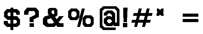 Kuhlman Variable Regular Font OTHER CHARS