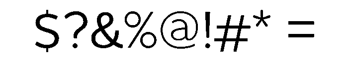 Kumbh Sans Variable Medium Font OTHER CHARS
