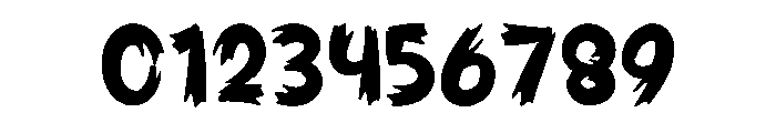 KUNGFU JANDA Regular Font OTHER CHARS