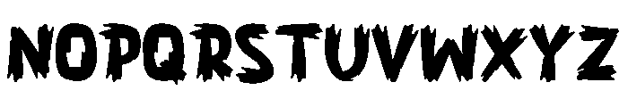 KUNGFU JANDA Regular Font UPPERCASE