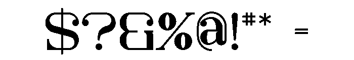 Kuchek Regular Font OTHER CHARS