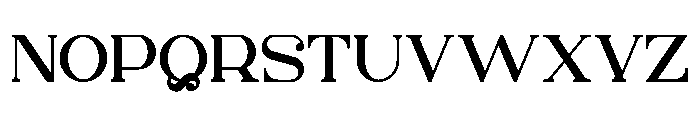 Kuchek Regular Font UPPERCASE