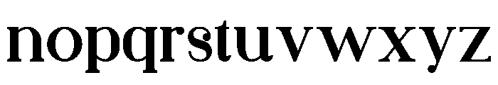Kuchek Regular Font LOWERCASE