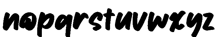 Kuloi Font LOWERCASE