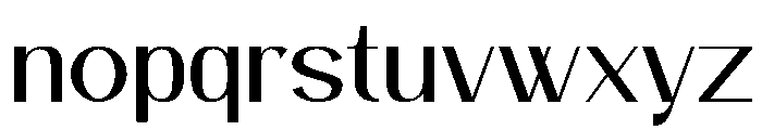 Kulture Regular Font LOWERCASE