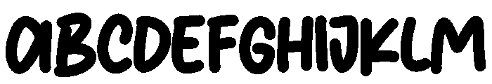 Kuma Font UPPERCASE