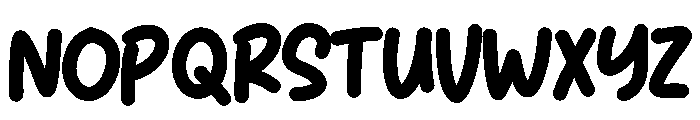 Kuma Font UPPERCASE