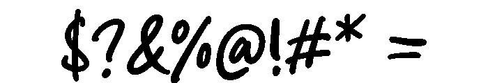 Kumiko-Regular Font OTHER CHARS