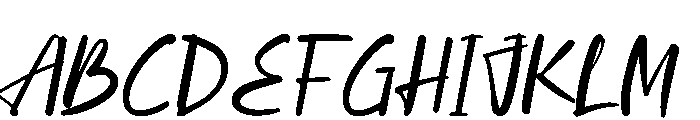Kumpulan Bintang Font UPPERCASE