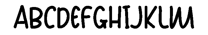 Kuncup Jelita Font UPPERCASE