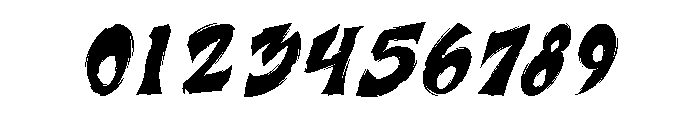 Kuro Ripper Regular Font OTHER CHARS