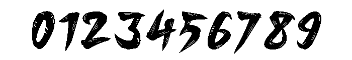 Kuro Spirit Font OTHER CHARS