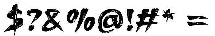 Kuro Spirit Font OTHER CHARS