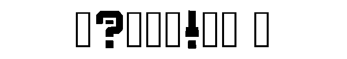 Kurr Regular Font OTHER CHARS