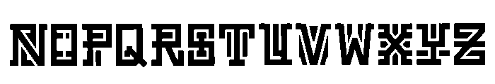 Kurr Regular Font UPPERCASE