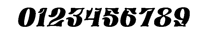 Kusovia Italic Font OTHER CHARS