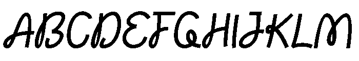 Kusrov Font UPPERCASE