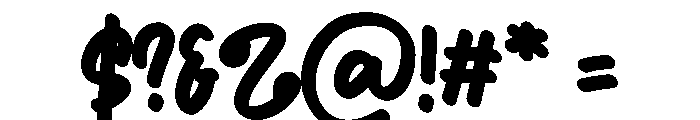 Kuto Liyo Font OTHER CHARS