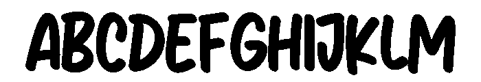 Kuto Liyo Font UPPERCASE