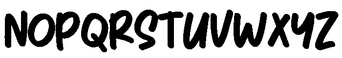 Kuto Liyo Font UPPERCASE