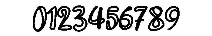 Kuwe Donut Font OTHER CHARS