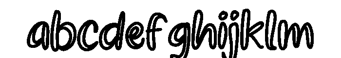 Kuwe Donut FONT