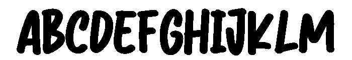 Kuwu Font UPPERCASE