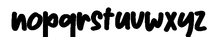 Kuwu Font LOWERCASE