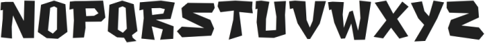 KUROKI otf (400) Font UPPERCASE