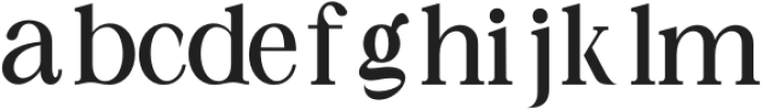 Kuadrat-Regular otf (400) Font LOWERCASE