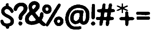 Kubavo ttf (400) Font OTHER CHARS
