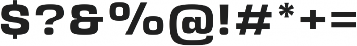 Kubo Sans Bold otf (700) Font OTHER CHARS