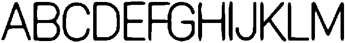 Kudeba ttf (400) Font UPPERCASE