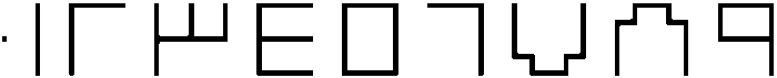 Kufigraph Light otf (300) Font OTHER CHARS