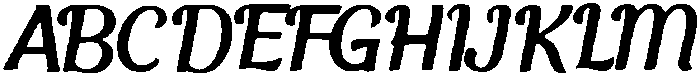 Kujo ttf (400) Font UPPERCASE