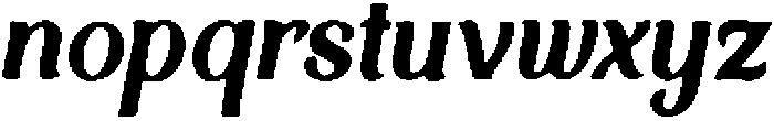 Kujo ttf (400) Font LOWERCASE