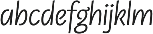 Kukulkan Sans Light It otf (300) Font LOWERCASE