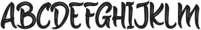 Kulyno-Regular otf (400) Font UPPERCASE