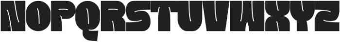 Kumix Ronuk Regular otf (400) Font UPPERCASE