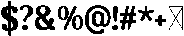 Kumora Regular otf (400) Font OTHER CHARS