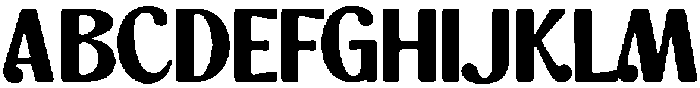 Kumora Regular otf (400) Font UPPERCASE