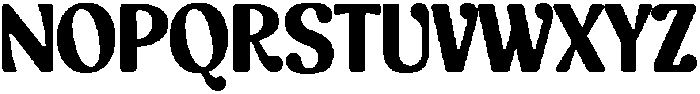 Kumora Regular otf (400) Font UPPERCASE