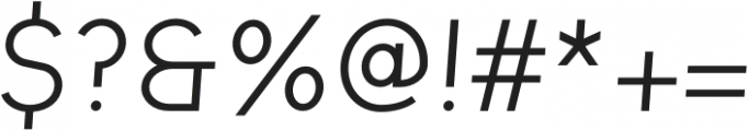 Kunamy Italic otf (400) Font OTHER CHARS