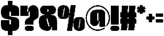 Kunatic Regular otf (400) Font OTHER CHARS