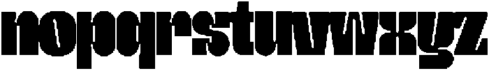 Kunatic Regular otf (400) Font LOWERCASE