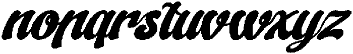 Kungfu Flame Italic otf (400) Font LOWERCASE